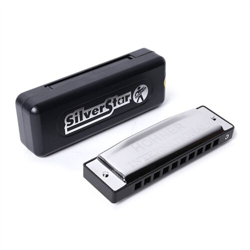 Kèn harmonica Hohner Diatonic Silver Star M50401 (Key C)